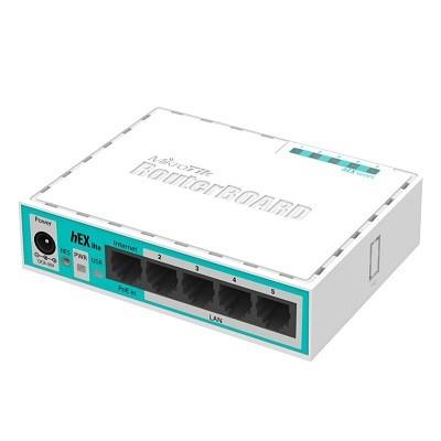 Маршрутизатор 10/100M 5PORT HEX LITE RB750R2 MIKROTIK - оптом у дистрибьютора ELKO